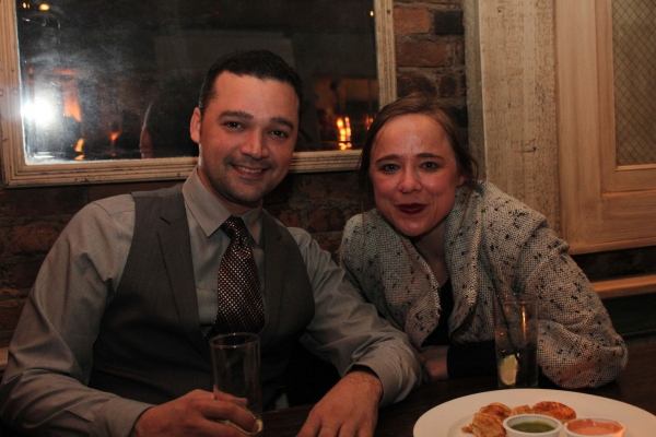Photo Flash: Lesser America Celebrates THE BACHELORS Opening at Rattlestick Theater Image
