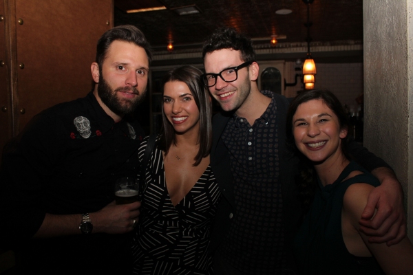 Photo Flash: Lesser America Celebrates THE BACHELORS Opening at Rattlestick Theater Image