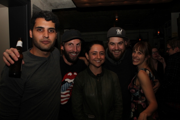 Photo Flash: Lesser America Celebrates THE BACHELORS Opening at Rattlestick Theater Image