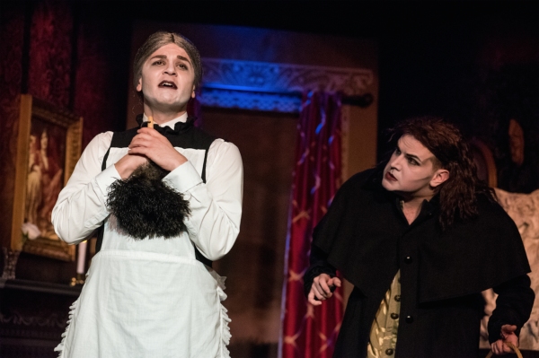 Photo Flash: First Look at Creepy Comedy THE MYSTERY OF IRMA VEP at The Theatre Project 