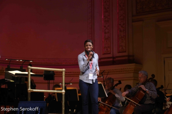 Photo Coverage: Montego Glover, Capathia Jenkins & Sy Smith Rehearse for NY Pops' SOPHISTICATED LADIES  Image