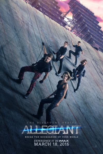 Photo Flash: Scale the Walls! Three New Posters for THE DIVERGENT SERIES: ALLEGIANT 