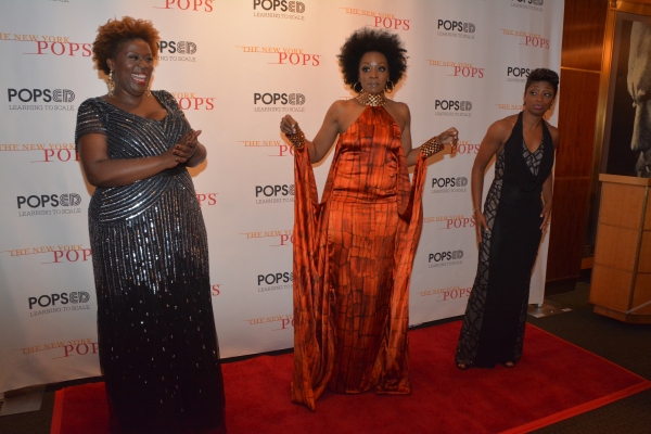 Photo Coverage: Go Backstage with Montego Glover, Capathia Jenkins, and Sy Smith at Carnegie Hall 