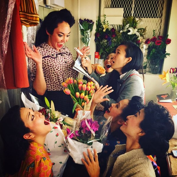 Photo Flash: Saturday Intermission Pics, 11/14- ON YOUR FEET, ALLEGIANCE, DAMES AT SEA, and More Image