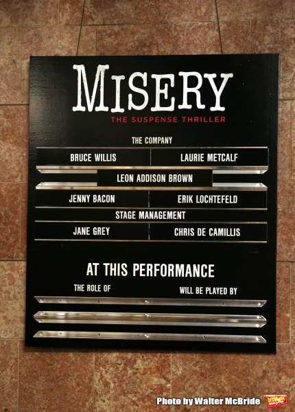 Photo Coverage: MISERY's Bruce Willis and Laurie Metcalf Take Opening Night Bows Photo Coverage: MISERY's Bruce Willis and Laurie Metcalf Take Opening Night Bows Image