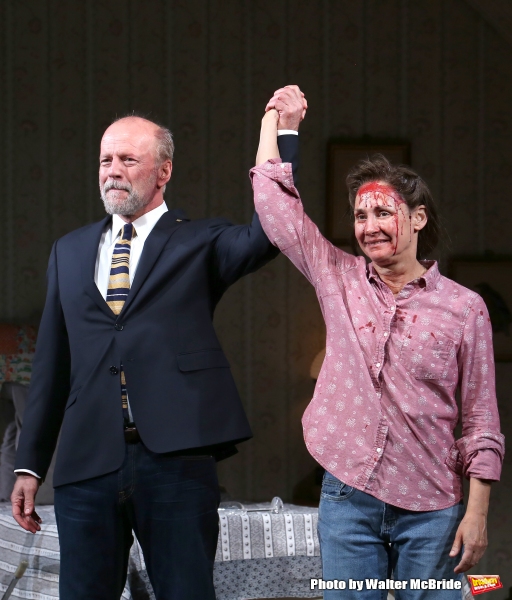 Photo Coverage: MISERY's Bruce Willis and Laurie Metcalf Take Opening Night Bows Photo Coverage: MISERY's Bruce Willis and Laurie Metcalf Take Opening Night Bows Image