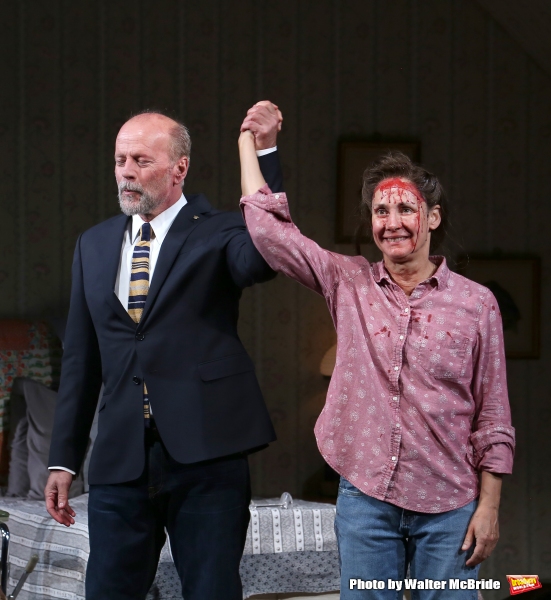Photo Coverage: MISERY's Bruce Willis and Laurie Metcalf Take Opening Night Bows Photo Coverage: MISERY's Bruce Willis and Laurie Metcalf Take Opening Night Bows Image