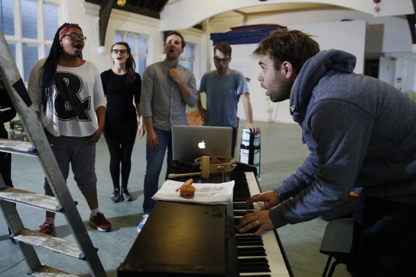 Photo Flash: In Rehearsal for MERLIN at Nuffield Southampton 