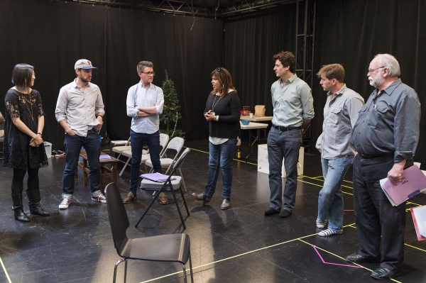 Photo Flash: In Rehearsal for Young Jean Lee's STRAIGHT WHITE MEN at the Douglas Image