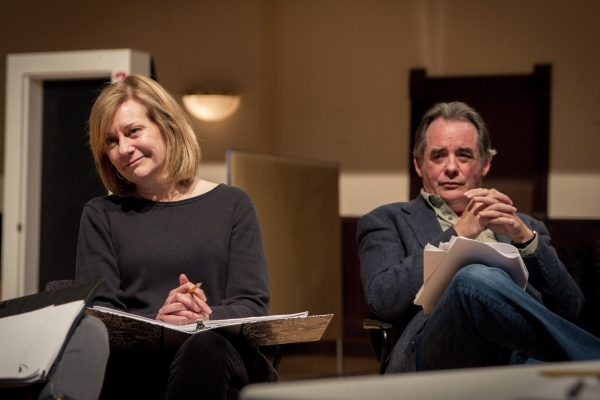 Photo Flash: In Rehearsal with Tom Irwin, Mary Beth Fisher and More for DOMESTICATED at Steppenwolf 