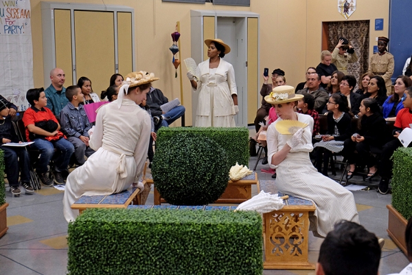 Photo Flash: First Look at Monique Gaffney, Christopher Salazar and More in Globe for All's MUCH ADO ABOUT NOTHING Image
