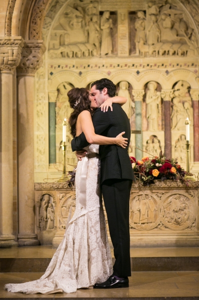 BWW Exclusive Photos: Laura Benanti and Patrick Brown Tie the Knot in Beautiful New York Ceremony  Image