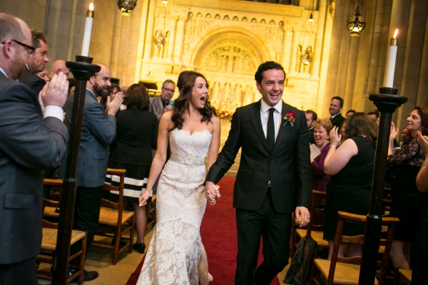 BWW Exclusive Photos: Laura Benanti and Patrick Brown Tie the Knot in Beautiful New York Ceremony  Image