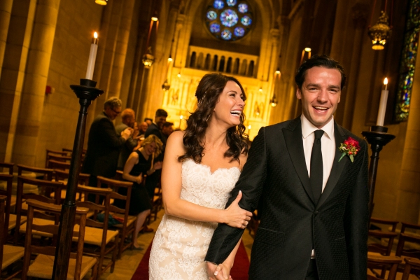 BWW Exclusive Photos: Laura Benanti and Patrick Brown Tie the Knot in Beautiful New York Ceremony  Image