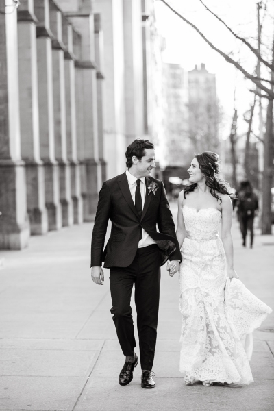 BWW Exclusive Photos: Laura Benanti and Patrick Brown Tie the Knot in Beautiful New York Ceremony  Image