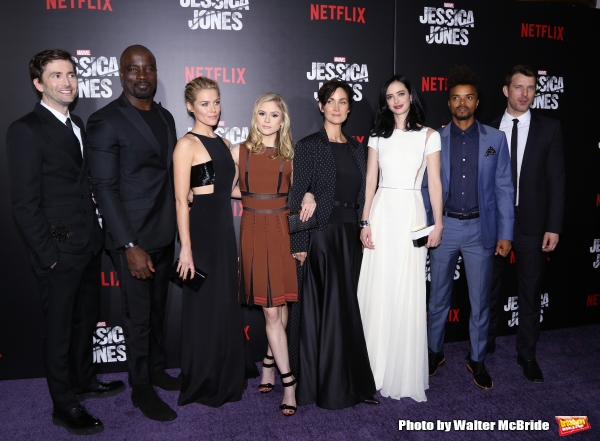 Photo Coverage: On the Netflix Carpet with MARVEL'S JESSICA JONES Image