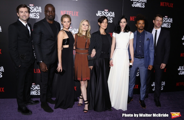 Photo Coverage: On the Netflix Carpet with MARVEL'S JESSICA JONES Image