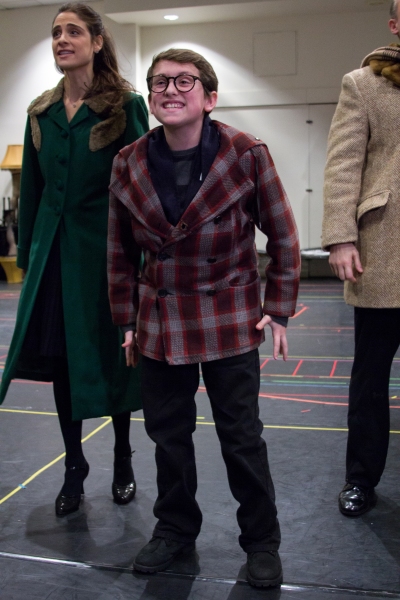 Photo Coverage: Christmas Comes Early in Jersey! In Rehearsal for Paper Mill's A CHIRSTMAS STORY  Image