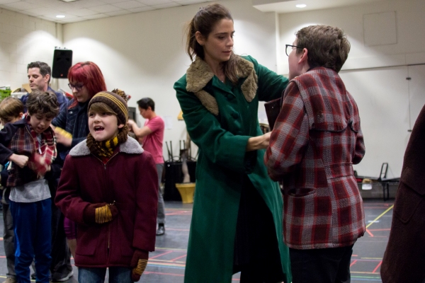 Photo Coverage: Christmas Comes Early in Jersey! In Rehearsal for Paper Mill's A CHIRSTMAS STORY  Image