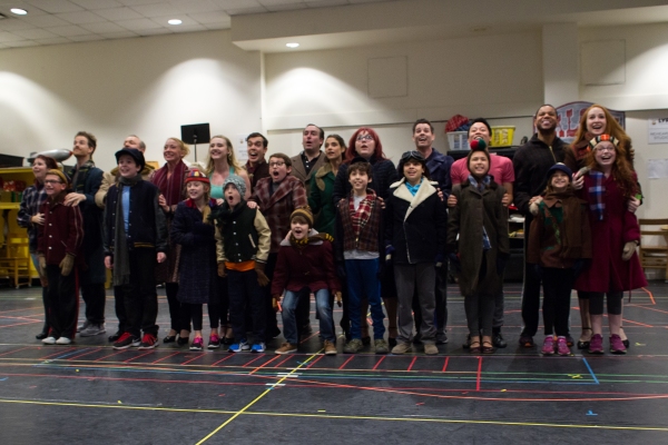Photo Coverage: Christmas Comes Early in Jersey! In Rehearsal for Paper Mill's A CHIRSTMAS STORY  Image