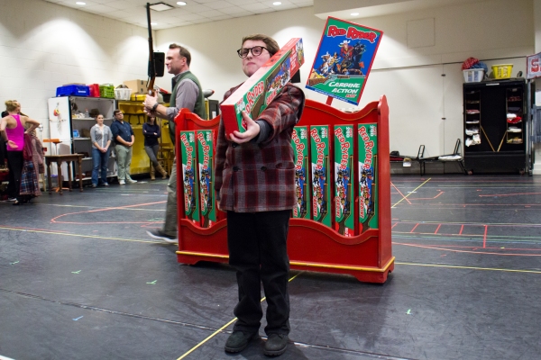 Photo Coverage: Christmas Comes Early in Jersey! In Rehearsal for Paper Mill's A CHIRSTMAS STORY  Image