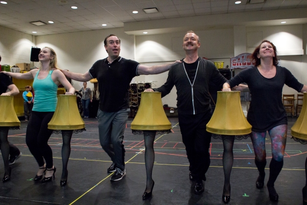 Photo Coverage: Christmas Comes Early in Jersey! In Rehearsal for Paper Mill's A CHIRSTMAS STORY  Image