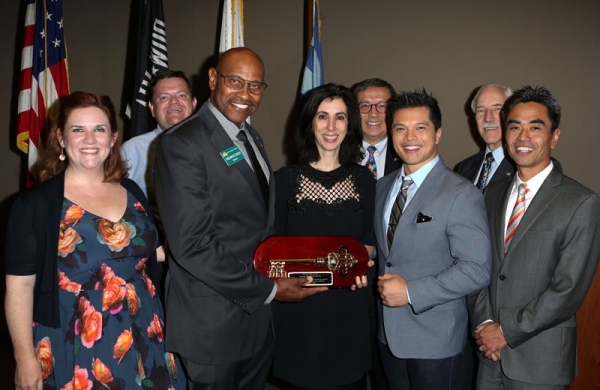 Photo Coverage: CRAZY EX-GIRLFRIEND Gets Key to West Covina Image