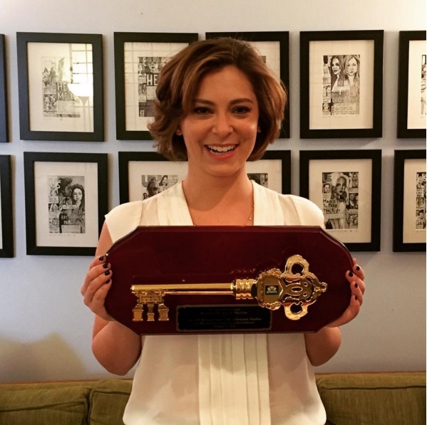 Photo Coverage: CRAZY EX-GIRLFRIEND Gets Key to West Covina Image