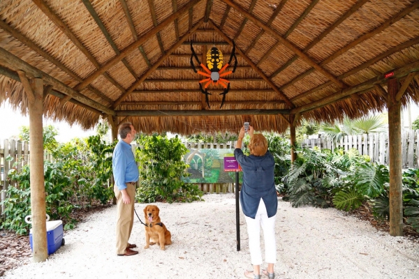 Photo Flash: Mounts Botanical Garden Welcomes 100 VIPs to NATURE CONNECTS: ART WITH LEGO BRICKS Image