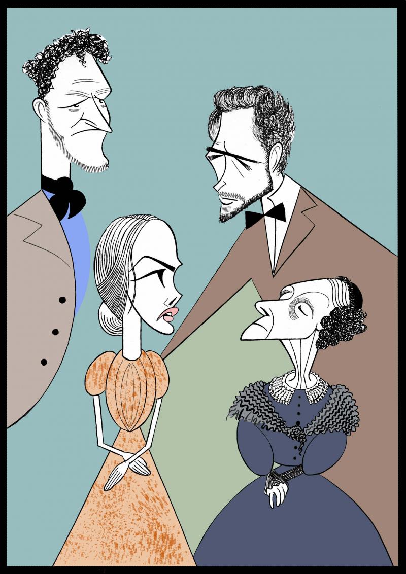 BWW Exclusive: Ken Fallin Draws the Stage - THERESE RAQUIN Image