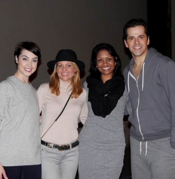 Photo Coverage: Candace Cameron Bure Visits AN AMERICAN IN PARIS Image