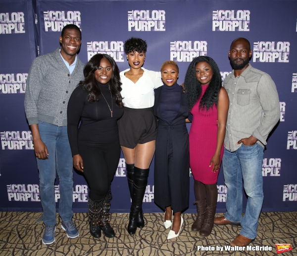 Photo Coverage: Meet THE COLOR PURPLE's Jennifer Hudson, Cynthia Erivo, Danielle Brooks, and More  Image