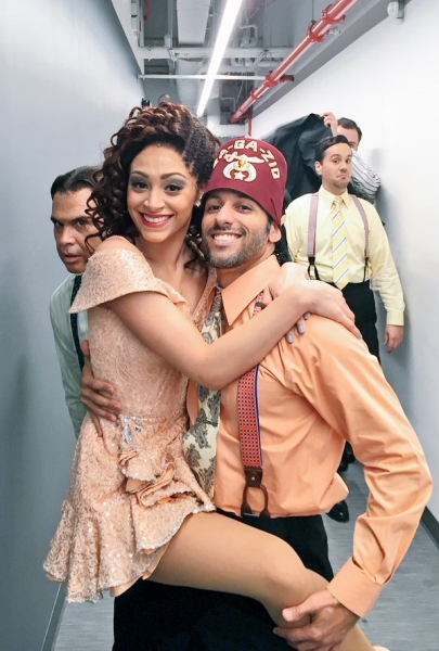 Photo Flash: Saturday Intermission Pics, 11/21- PRINCE OF BROADWAY, ON YOUR FEET, SOMETHING ROTTEN! and More! Image
