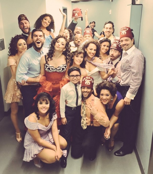 Photo Flash: Saturday Intermission Pics, 11/21- PRINCE OF BROADWAY, ON YOUR FEET, SOMETHING ROTTEN! and More! Image