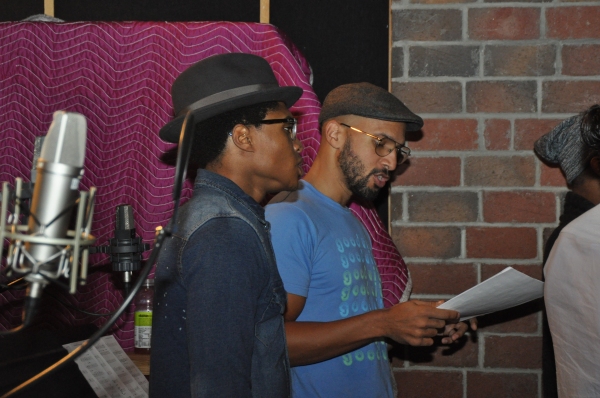 Exclusive Photo Coverage: HAMILTON Company Drops Some Beats for Carols For A Cure Exclusive Photo Coverage: HAMILTON Company Drops Some Beats for Carols For A Cure Image