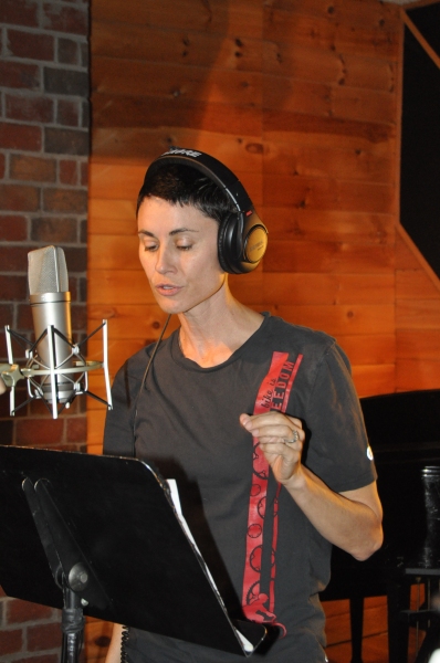 Exclusive Photo Coverage: FUN HOME Company Lays Down Their Track for Carols For A Cure  Image