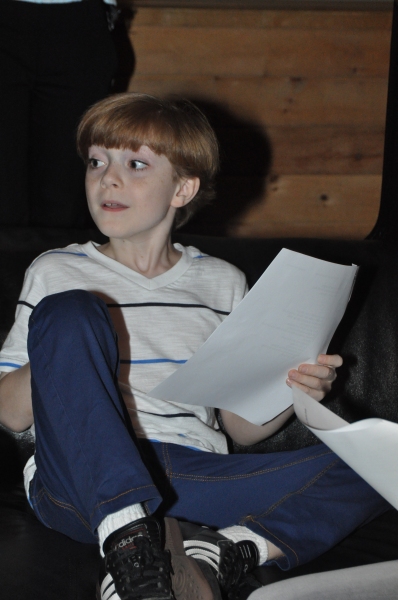 Exclusive Photo Coverage: FUN HOME Company Lays Down Their Track for Carols For A Cure  Image