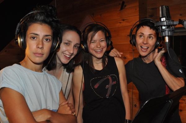 Exclusive Photo Coverage: FUN HOME Company Lays Down Their Track for Carols For A Cure  Image