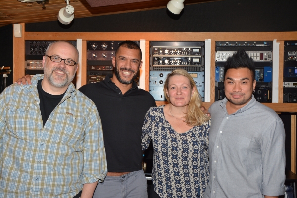 Exclusive Photo Coverage: ALADDIN Cast Gathers to Record Carols For A Cure! Exclusive Photo Coverage: ALADDIN Cast Gathers to Record Carols For A Cure! Image