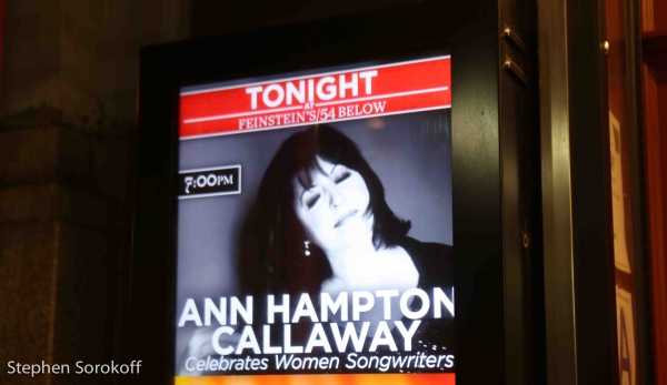 Photo Coverage: Ann Hampton Callaway Celebrates Women Songwriters at Feinstein's 54 Below 