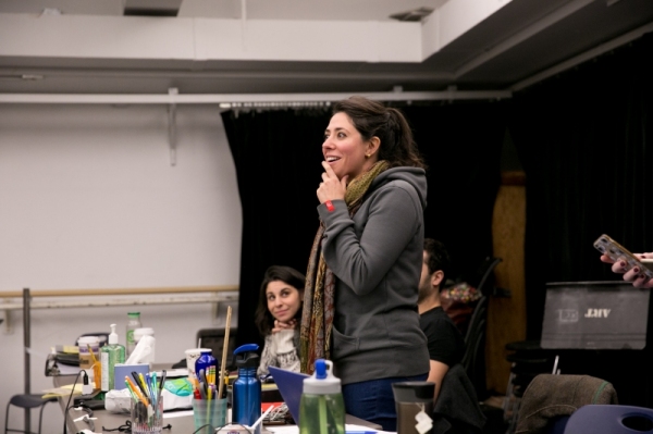 Photo Flash: First Look at Rehearsals for A.R.T.'s NATASHA, PIERRE & THE GREAT COMET OF 1812 