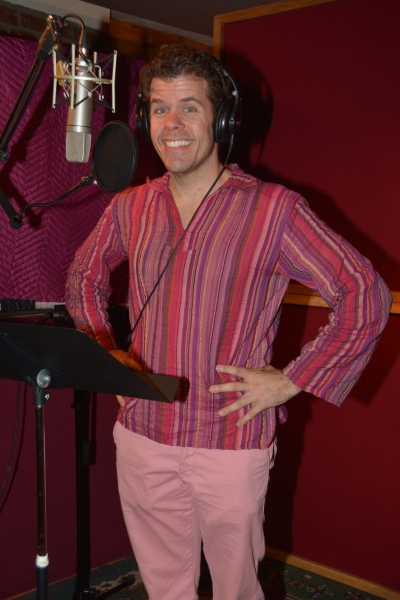 Exclusive Photo Coverage: Perez Hilton and James Snyder Sing an ELF Duet for Carols For A Cure!  Image