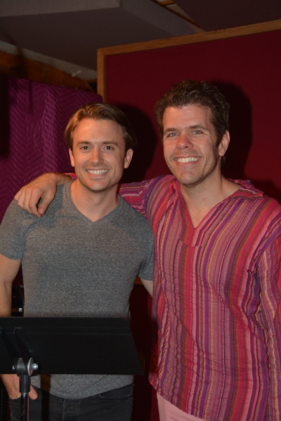 Exclusive Photo Coverage: Perez Hilton and James Snyder Sing an ELF Duet for Carols For A Cure!  Image