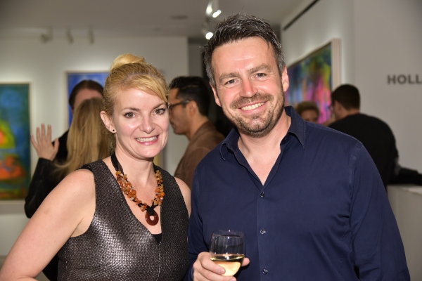 Photo Flash: Suzanne LaFleur Opening Takes Chelsea by Storm at Hollis Taggart Gallery Image