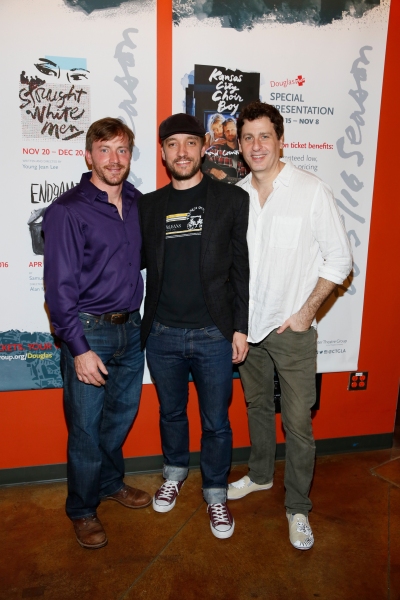 Photo Flash: STRAIGHT WHITE MEN Celebrates Opening Night at the Douglas Image