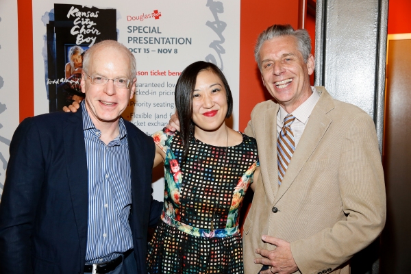 CTG Producing  Douglas C. Baker, playwright/ Young Jean Lee and CTG Artistic  Michael Photo