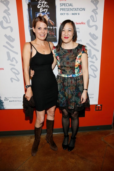 Actress Suzanne Cryer and playwright/ Young Jean Lee Photo