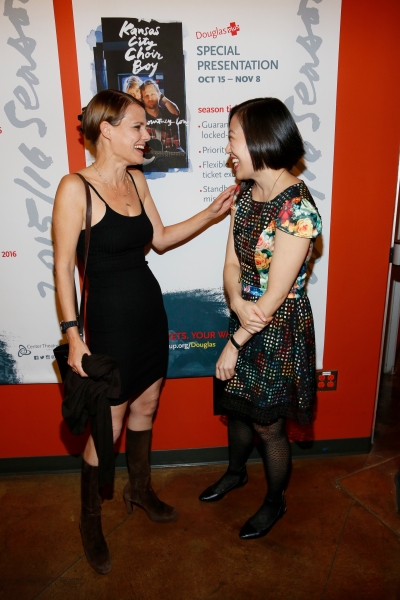 Actress Suzanne Cryer and playwright/director Young Jean Lee Photo