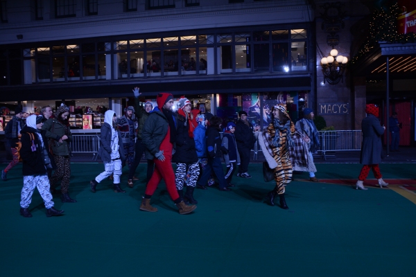 Photo Coverage: Casts of FIDDLER, ON YOUR FEET, THE KING AND I Rehearse for the Macy's Thanksgiving Day Parade! Image