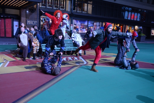Photo Coverage: Casts of FIDDLER, ON YOUR FEET, THE KING AND I Rehearse for the Macy's Thanksgiving Day Parade! Image